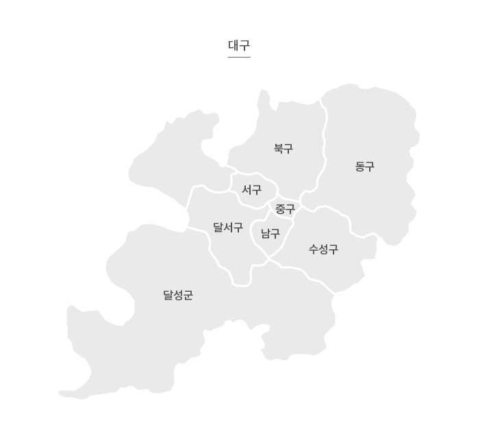 대구 지도